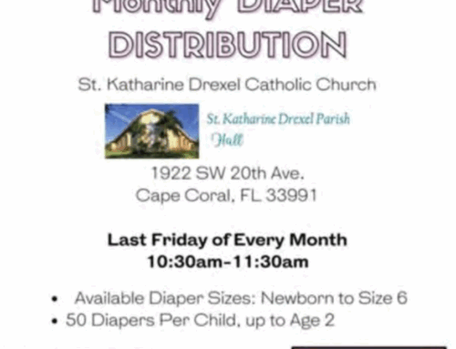 Diaper Distribution | Friday April 25